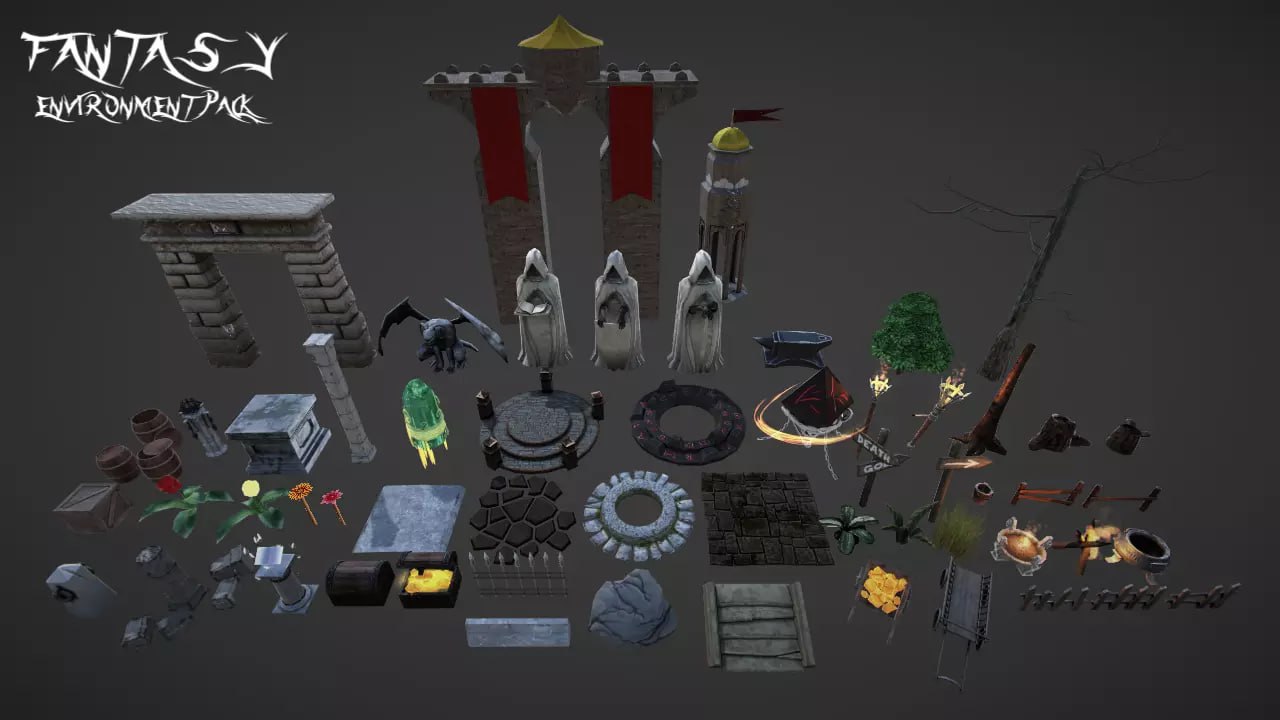 Moba Fantasy Environment Pack📱 - изображение 3